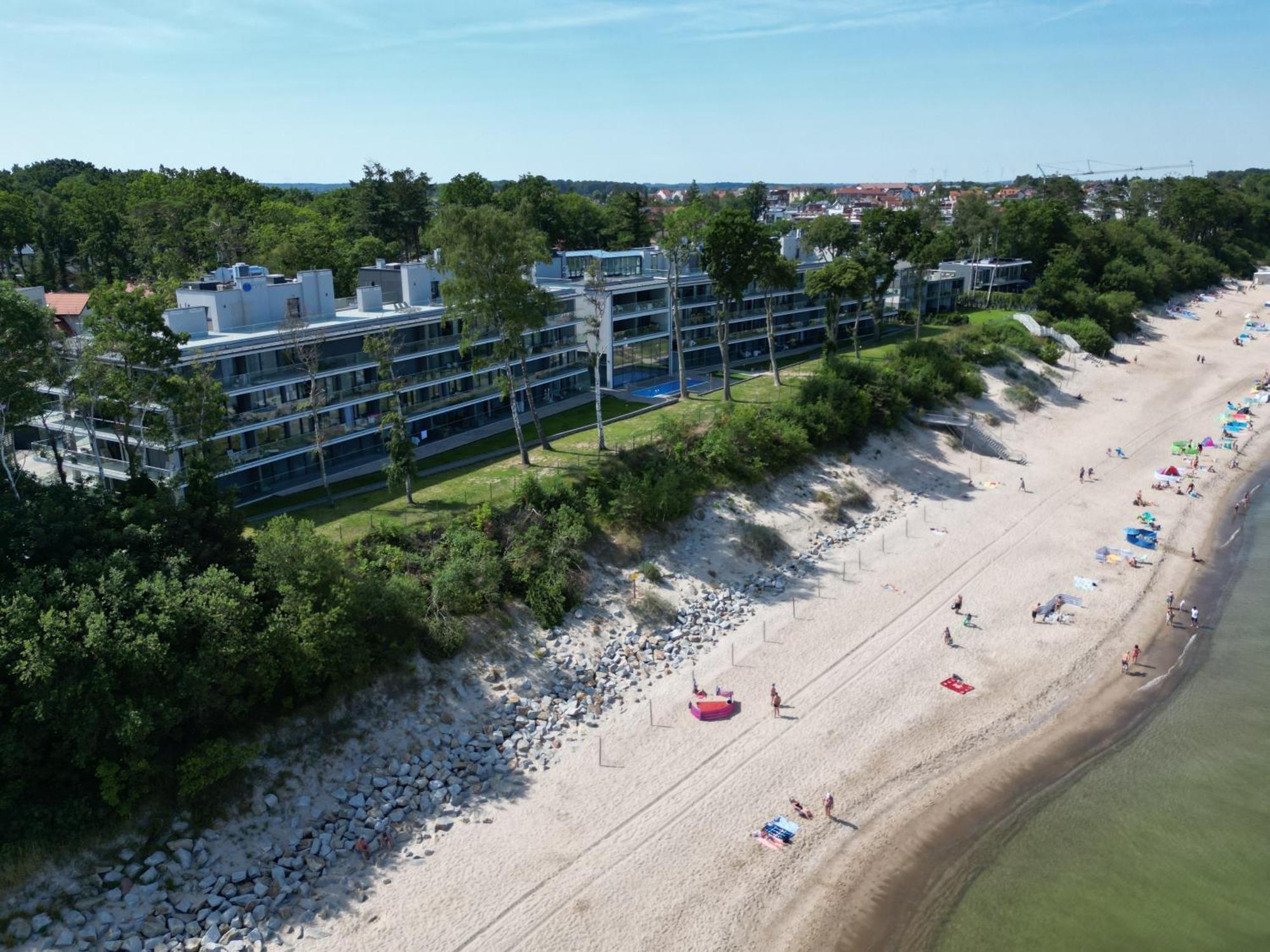 Ferienwohnung Baltic View Rewal 4-Pax Mokka Exterior foto